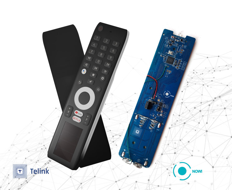 Telink & Nowi Offer Energy Harvesting for TV RCUs